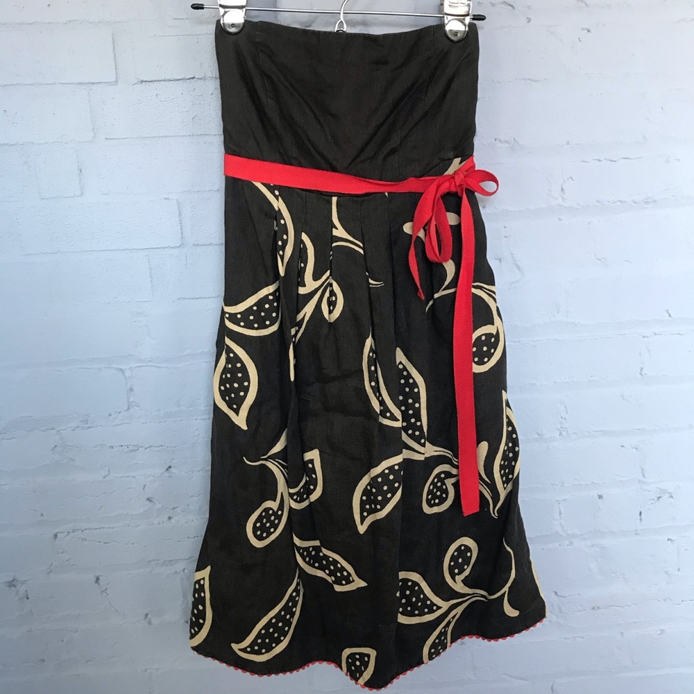Anthro dress with pockets!